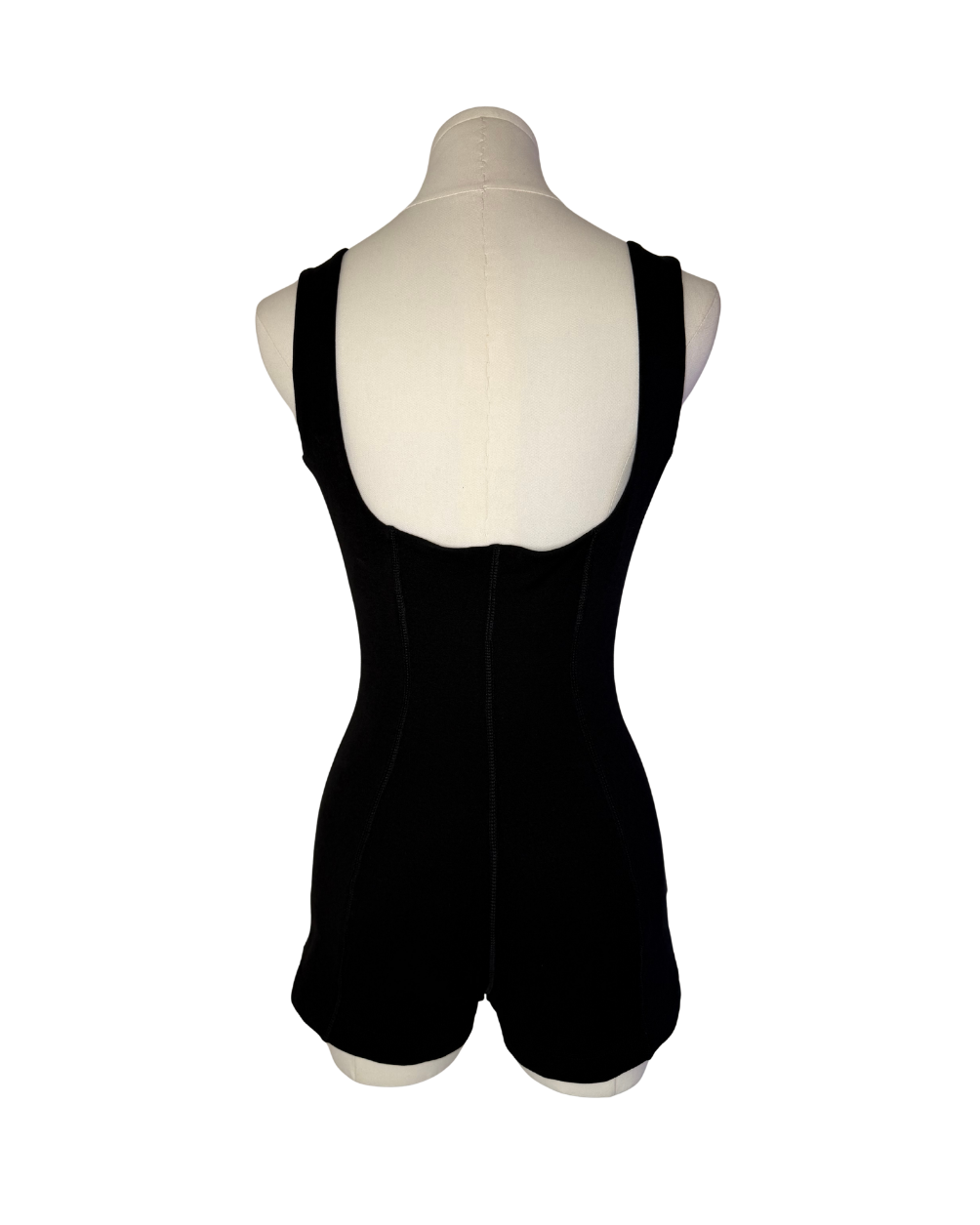 Plein Sud Black Open Chested Bodysuit