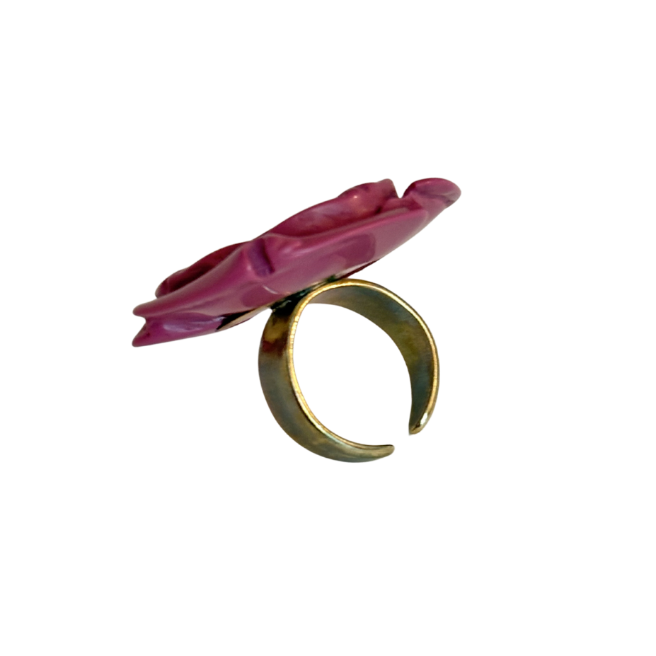 Blugirl by Blumarine Pink Rose Ring