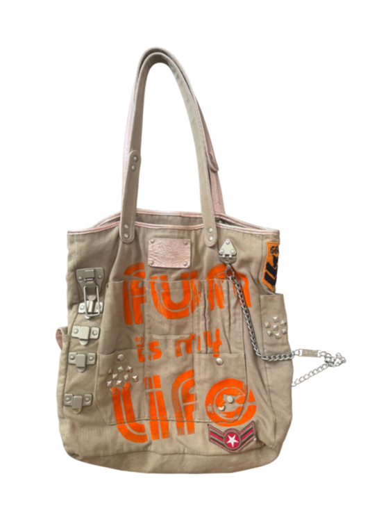 Dolce & Gabbana “Fun is my Life” Tote Bag