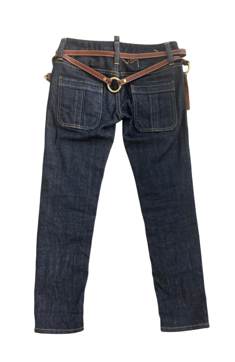 Dsquared² Bondage Capri Jeans