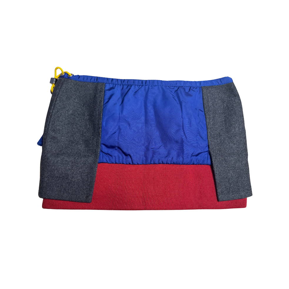 Dsquared² Color-Block Utility Mini Skirt