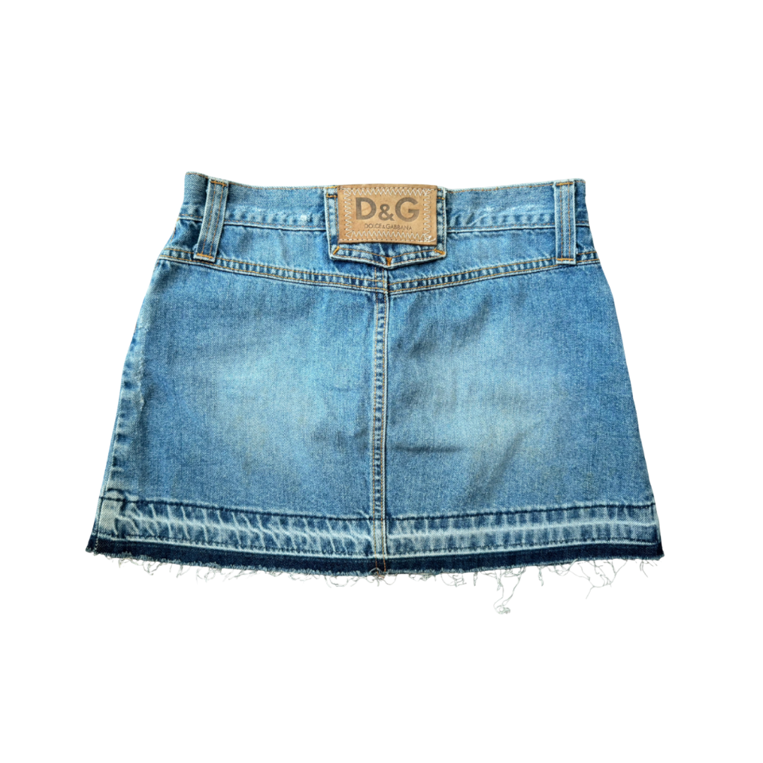 Dolce & Gabbana Mini Denim Skirt