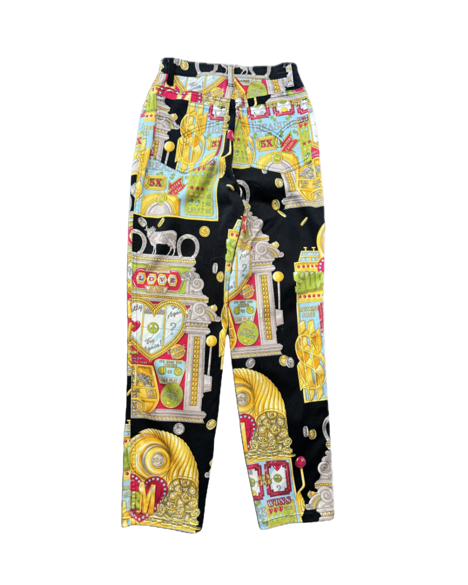 Moschino Jeans Milan Printed Capri Pants