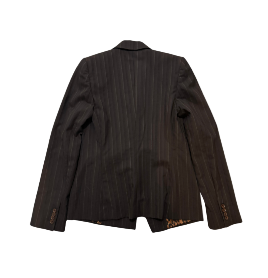 Dolce & Gabbana Double Breasted Striped Blazer