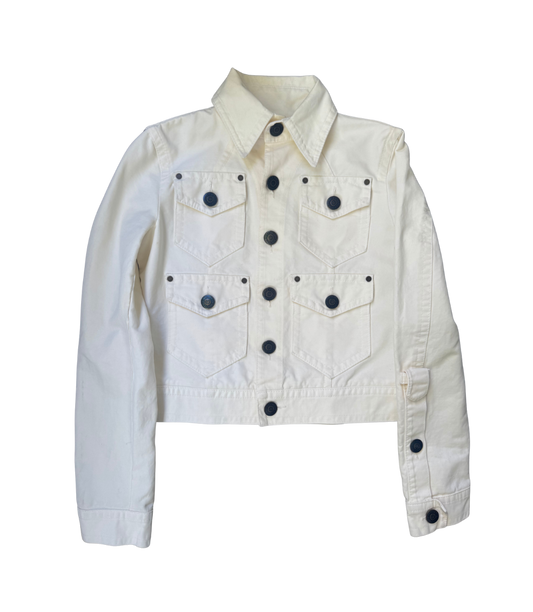 Dsquared² White Denim Jacket