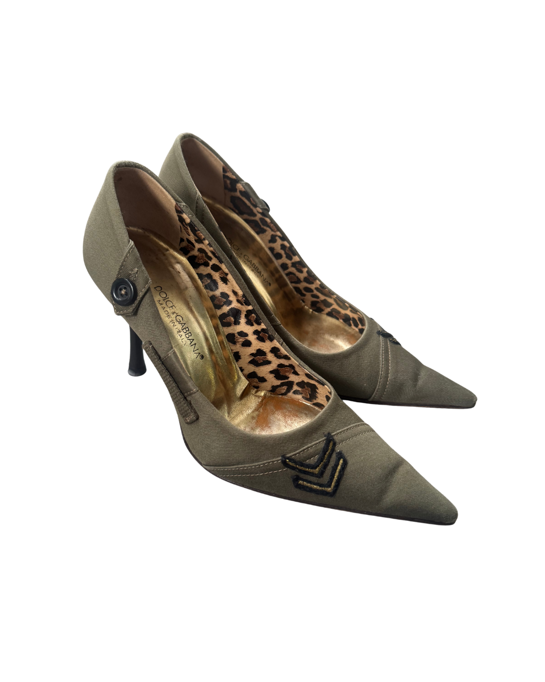 Dolce & Gabbana Army Style Pumps