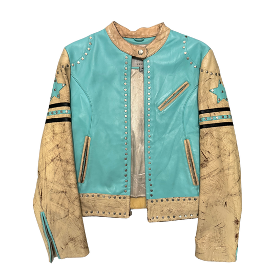 Wilsons Leather Blue Star Jacket