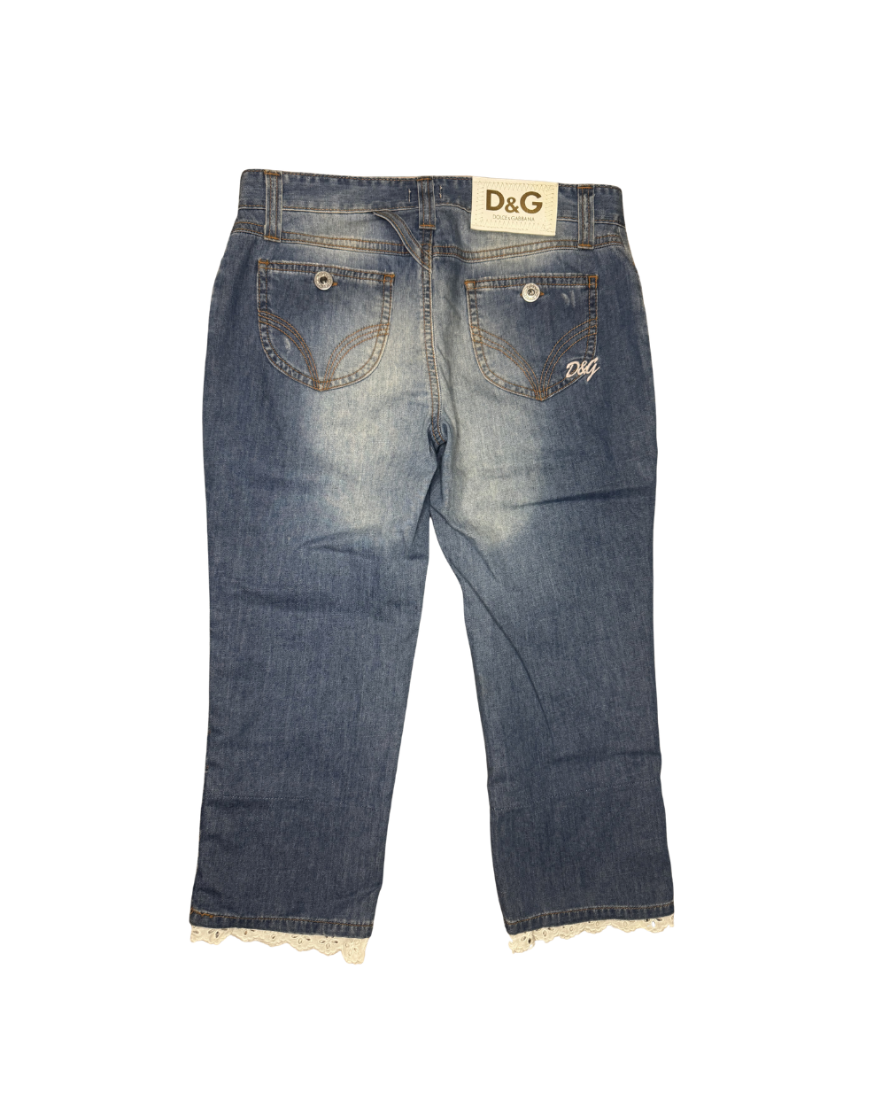 Dolce & Gabbana Denim Capri Jeans