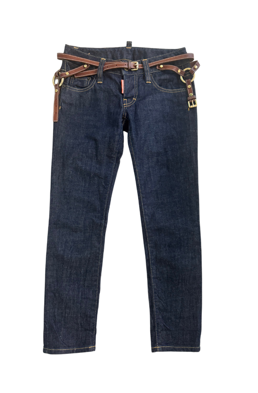 Dsquared² Bondage Capri Jeans