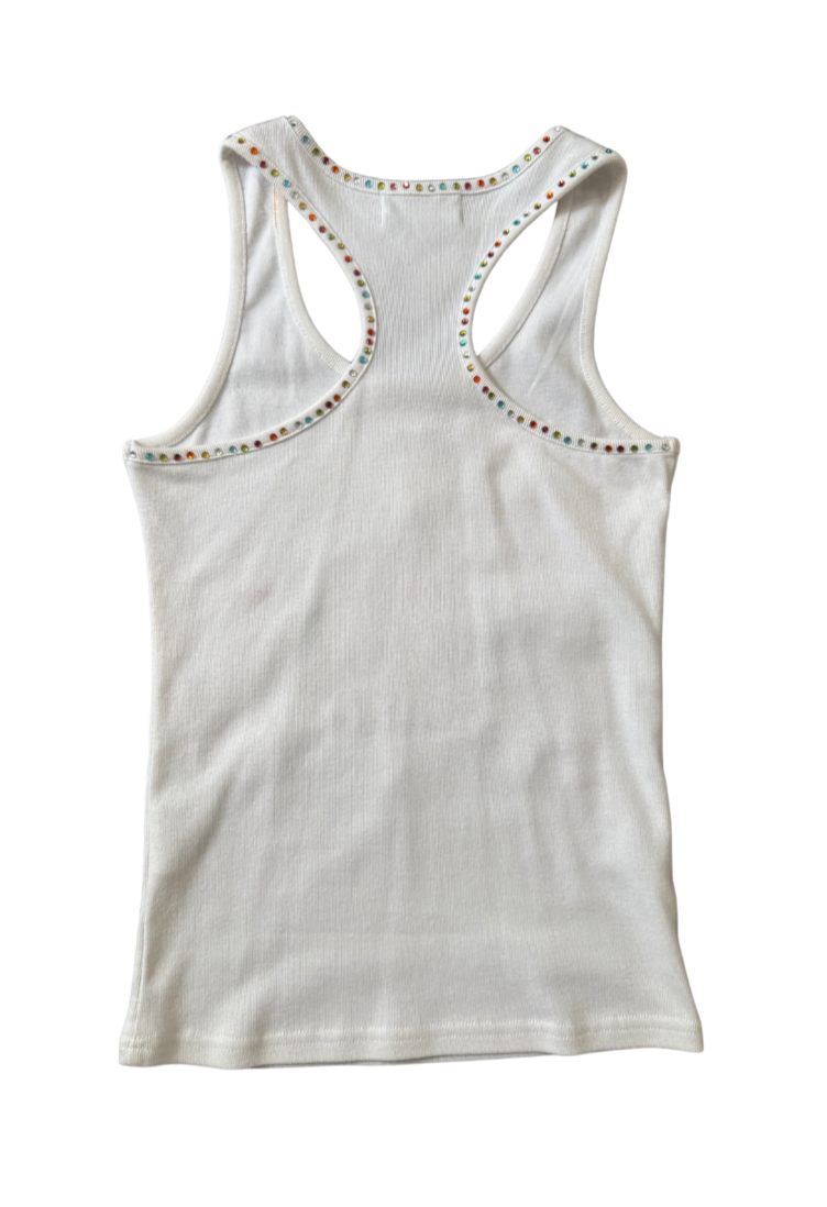 Cecil McBee Rhinestone Tank