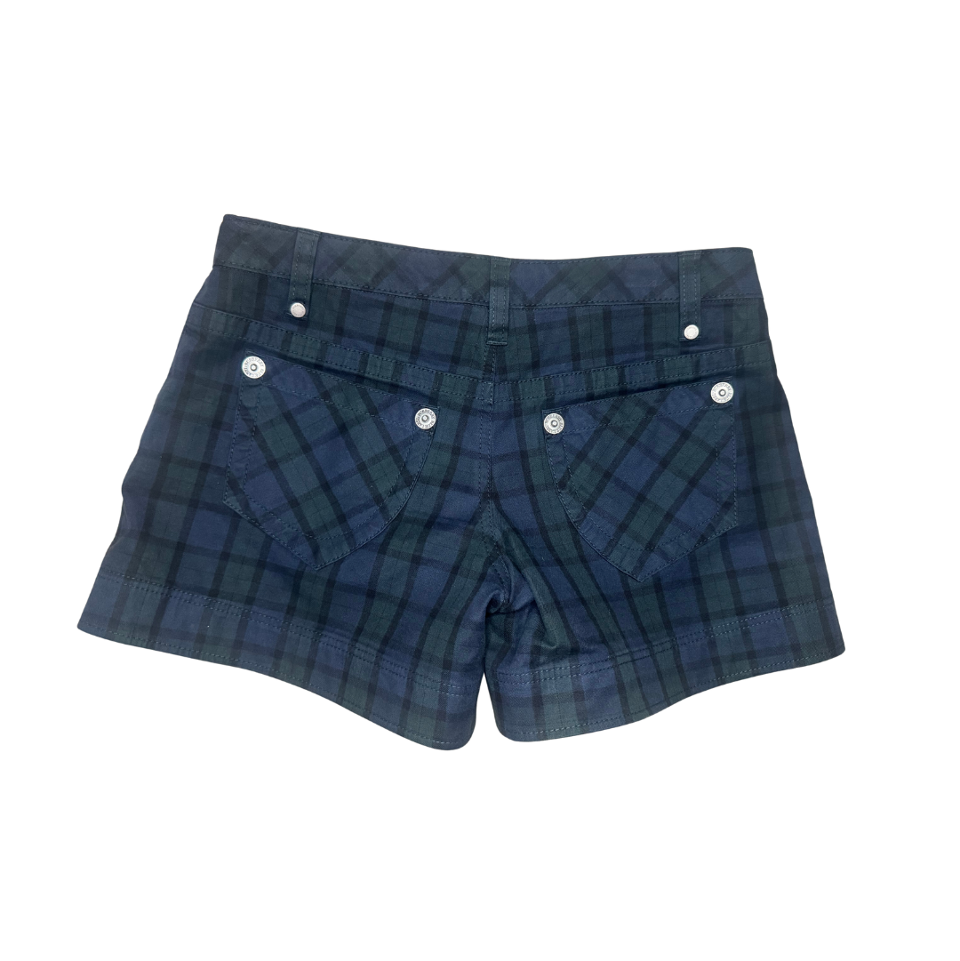 Burberry Convertible Plaid Skort/Shorts