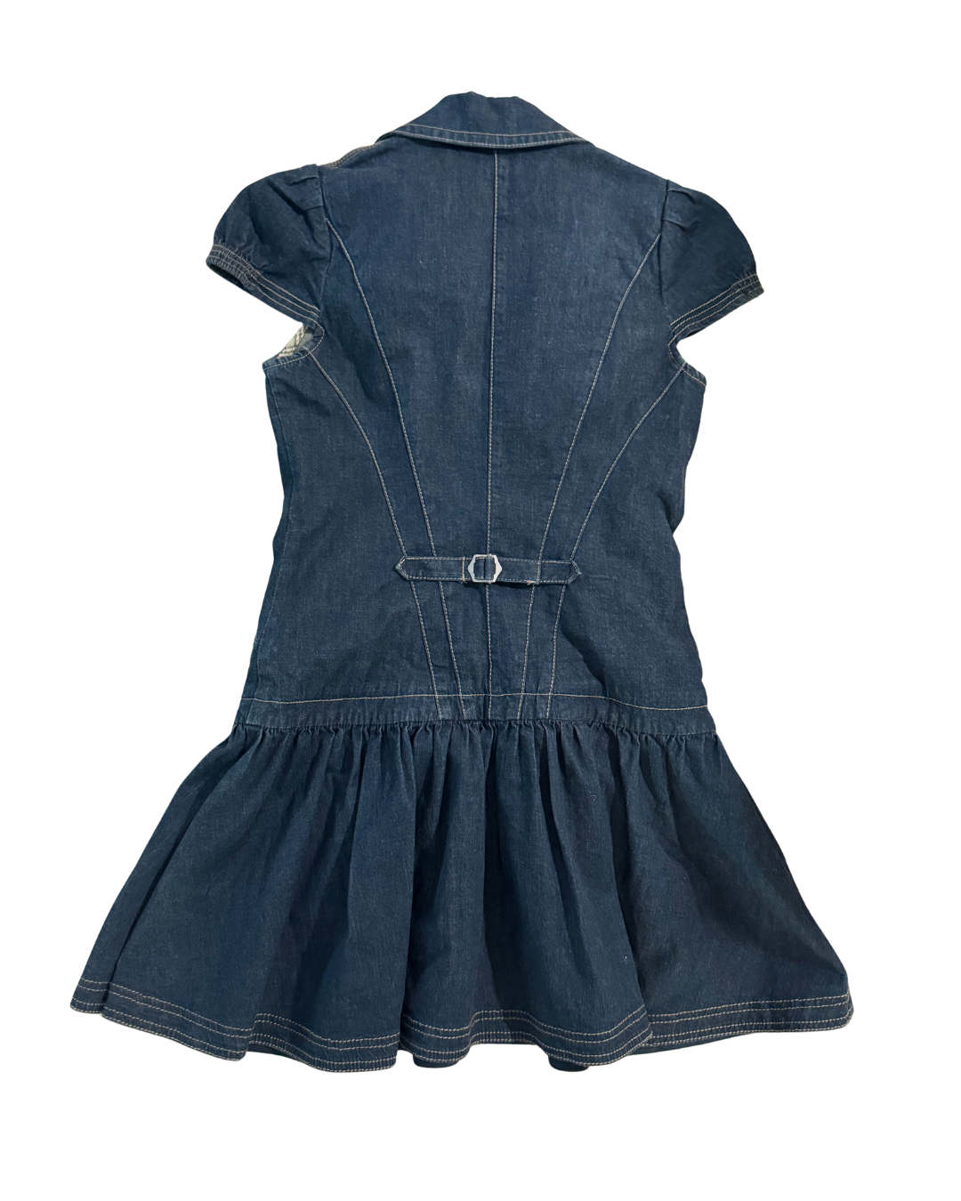 Burberry Blue Denim Mini Dress