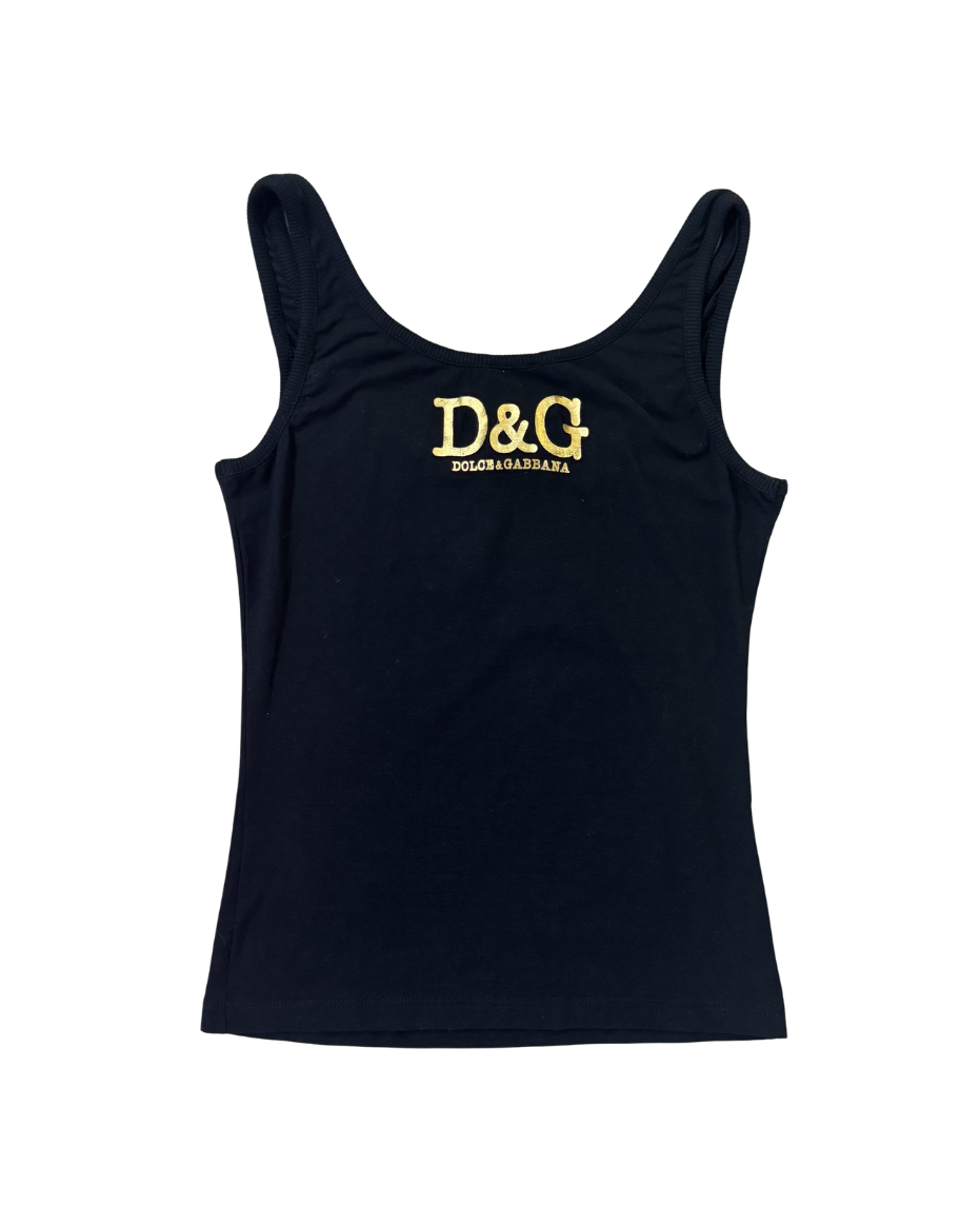 Dolce & Gabbana Rainbow “Scandal” Sequin Tank Top