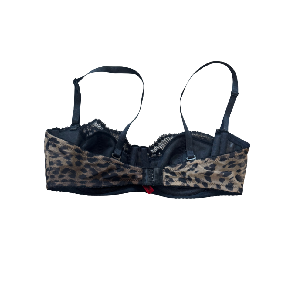 Moschino Leopard Bra