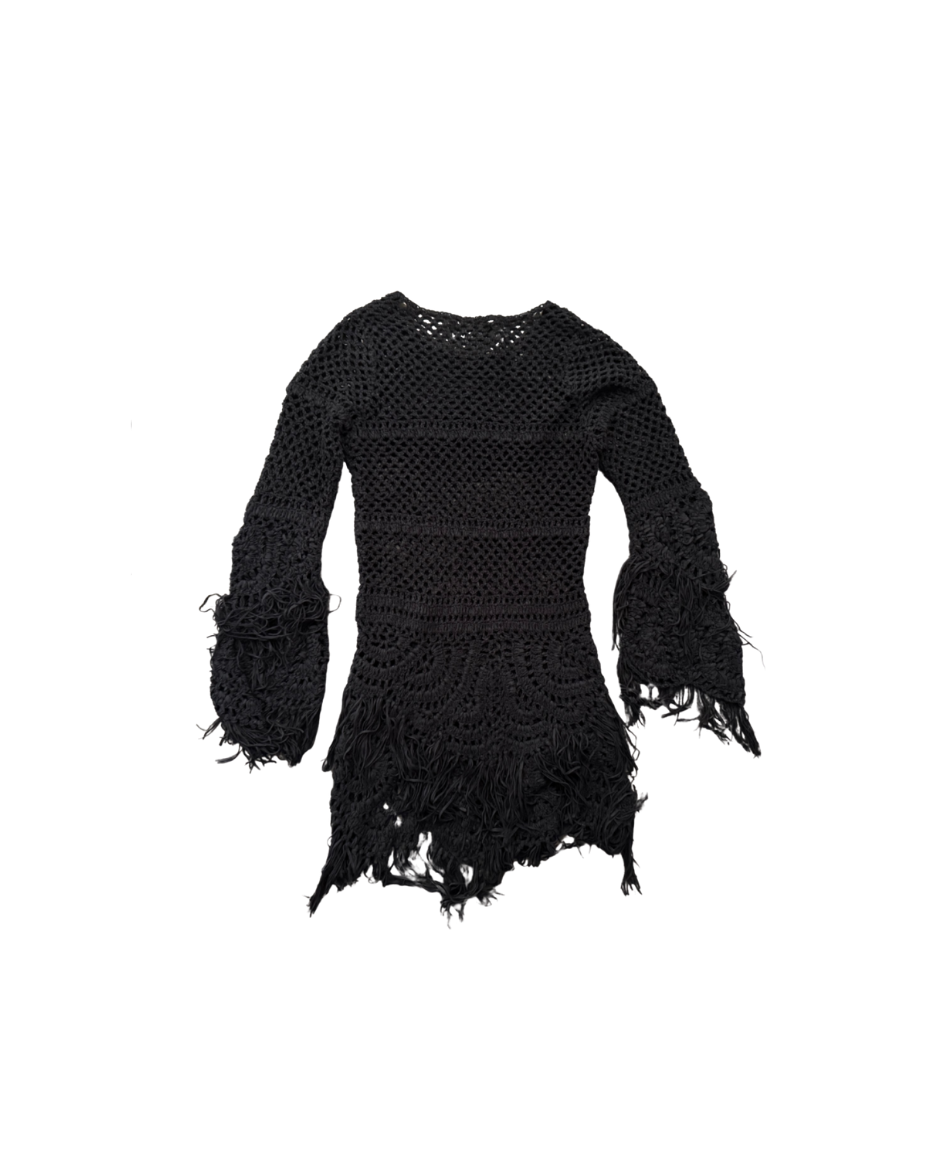 Hysterics by Hysteric Glamour Knit Fringe Dress