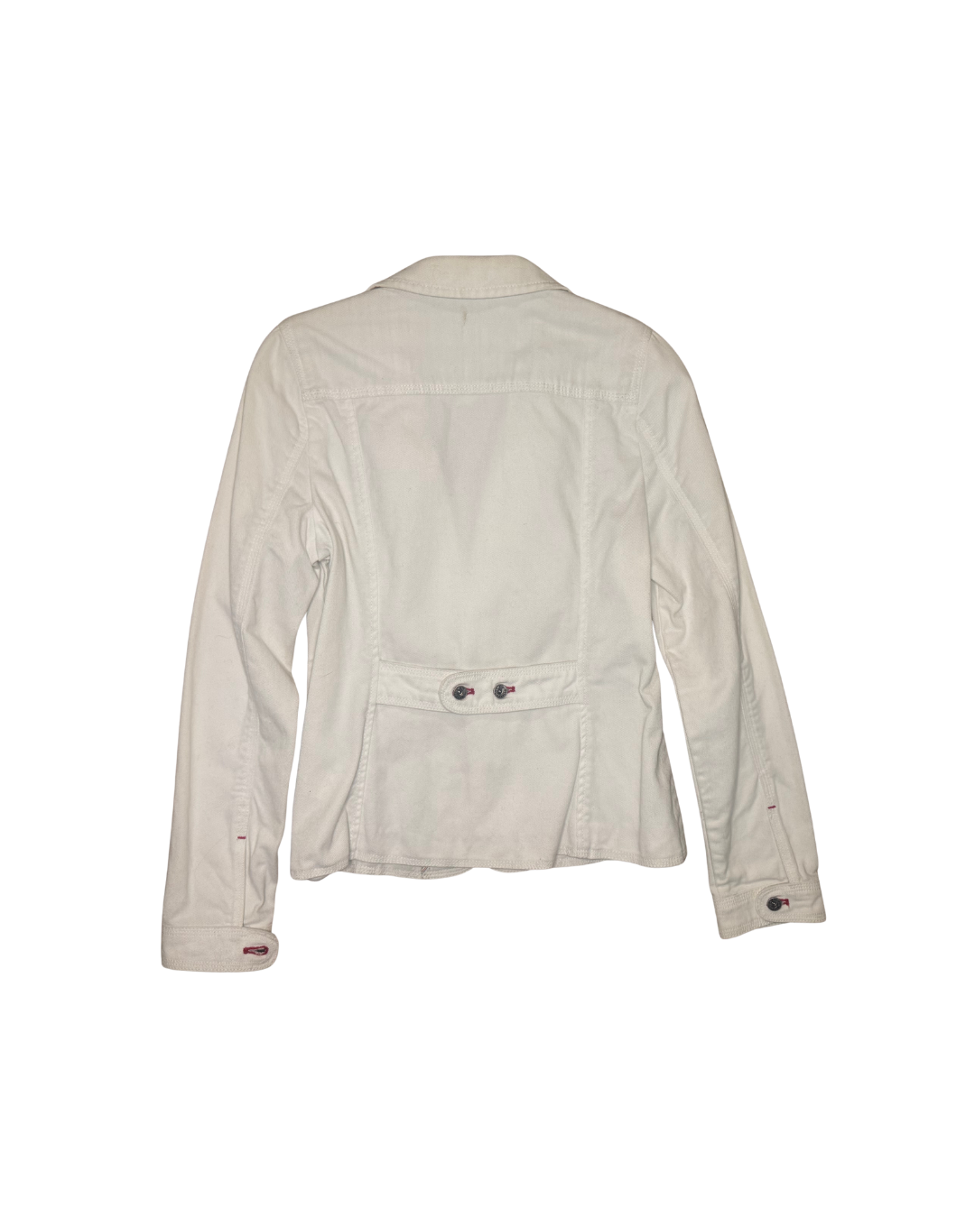 Diesel White Denim Blazer
