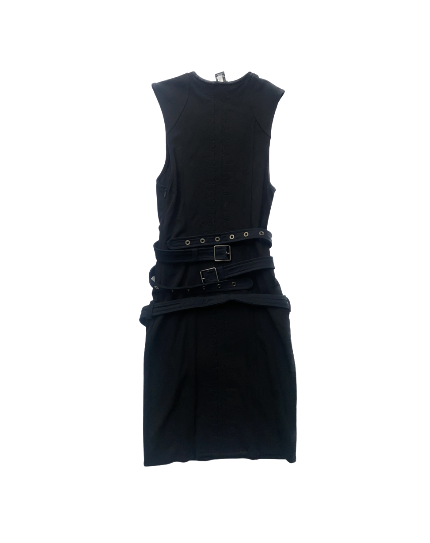 Versus Versace Multi-Belted Dress