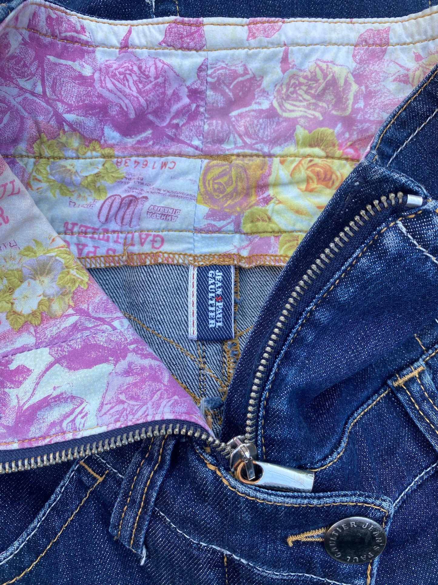 Jean’s Paul Gaultier Denim Skirt