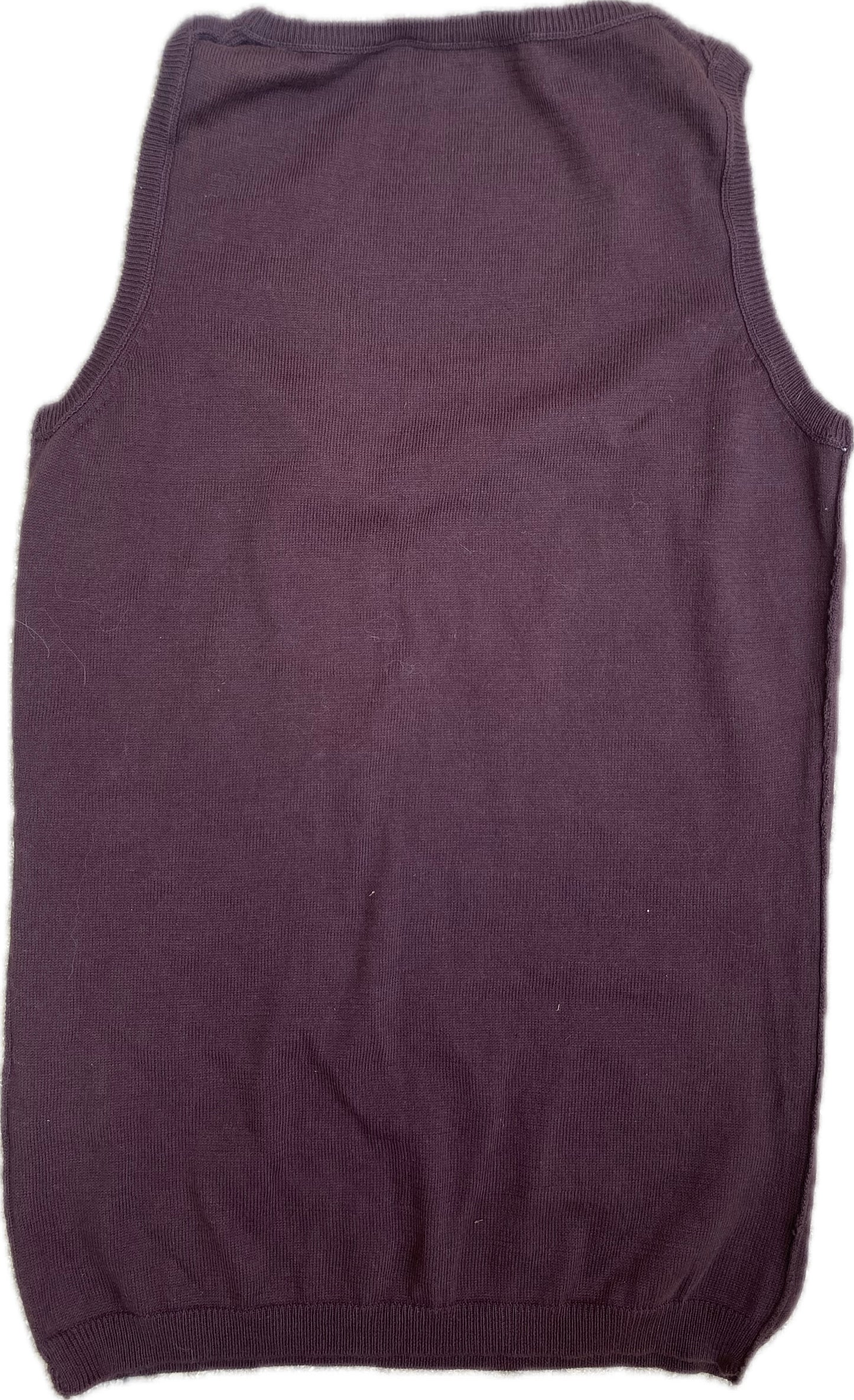 Moschino Jeans Sequin Cowgirl Knit Vest Top