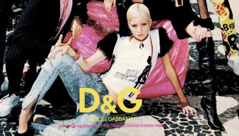 Dolce & Gabbana “Hot Girl” Rhinestone Tee