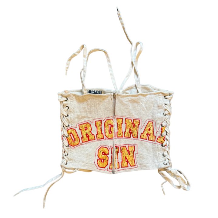 Dolce & Gabbana “Super Nature Original Sin” Corset Top