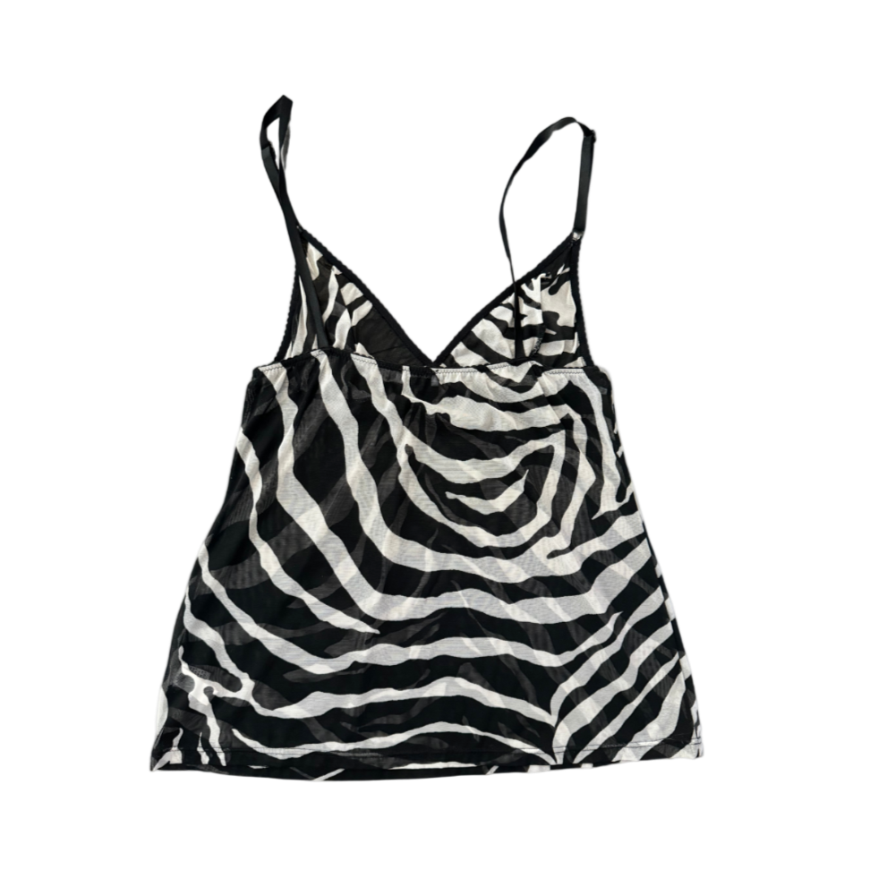 Dolce & Gabbana Zebra Mesh Top