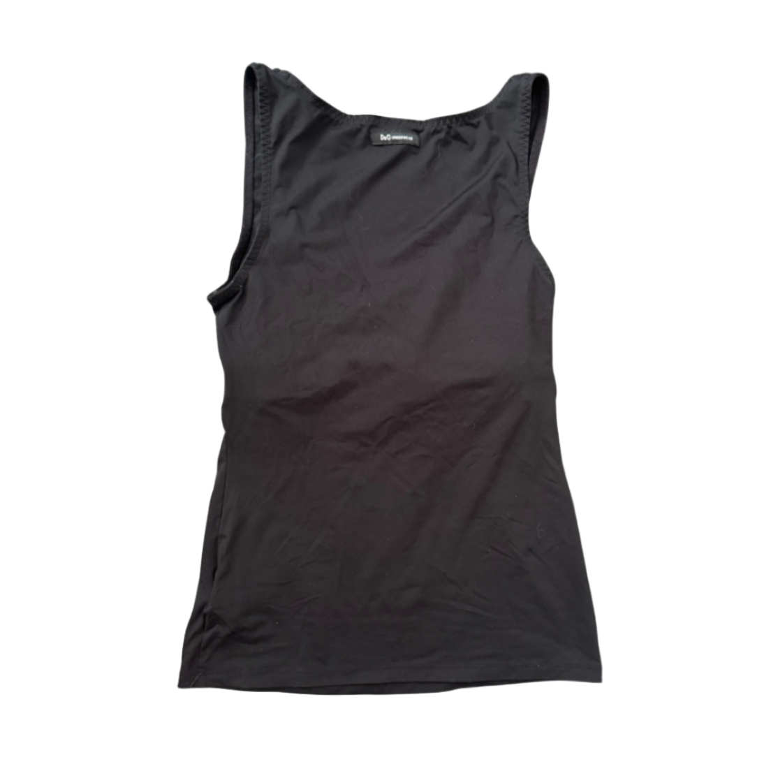 Dolce & Gabbana Rainbow Logo Banded Tank