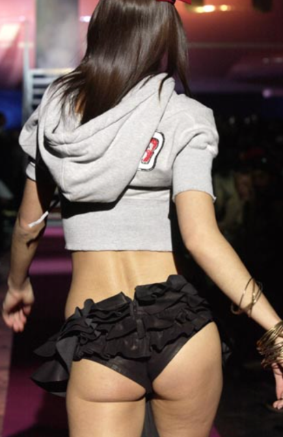 Dsquared² Short Sleeve “Sister” Hooded Crewneck