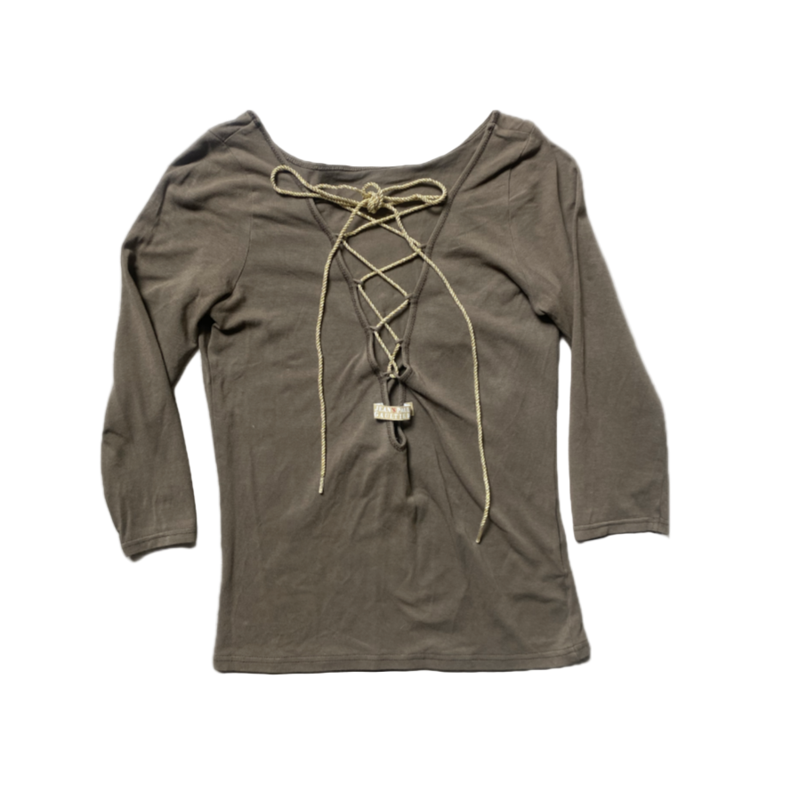 Jean’s Paul Gaultier Back Lace Up Top