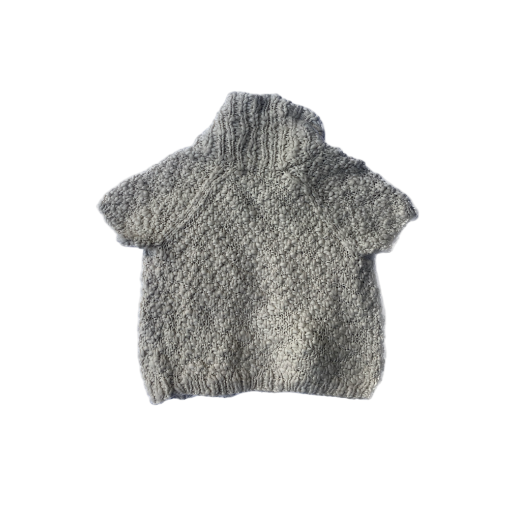 Vivienne Tam Knit Short Sleeve Sweater