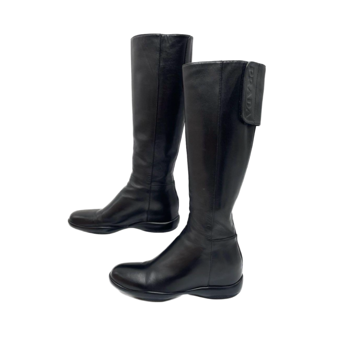 Prada Napa Sport Logo Boots