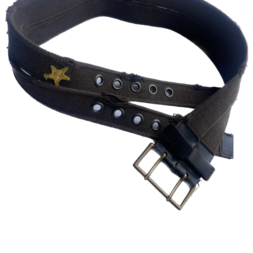 Dolce & Gabbana Dark Green ‘Double’ Belt