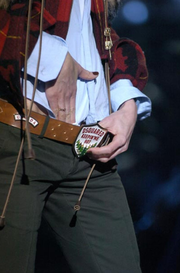 Dsquared² “Keepin’ Me Hot” Belt