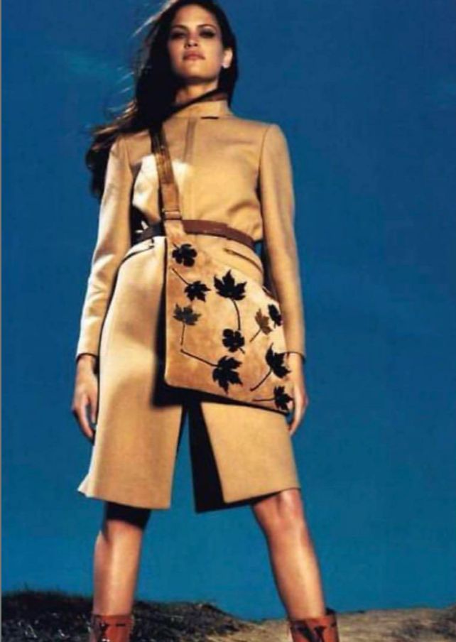 Prada Leaf Crossbody Bag