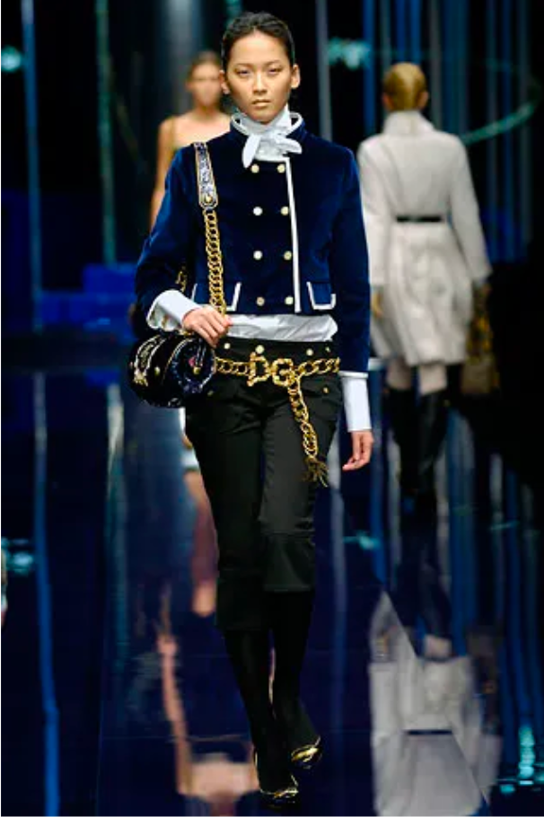 Dolce & Gabbana Black Capri Pants