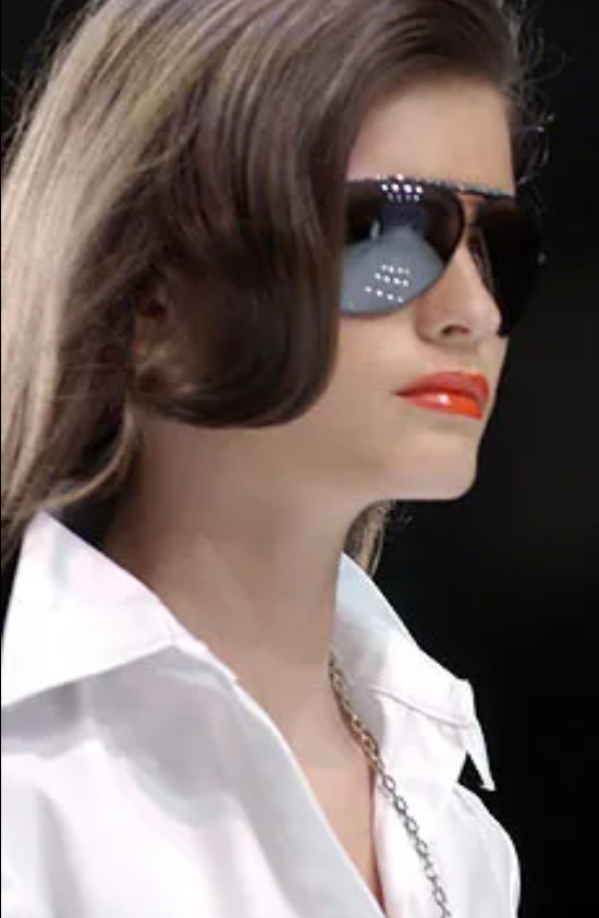 Valentino Butterfly Aviator Sunglasses