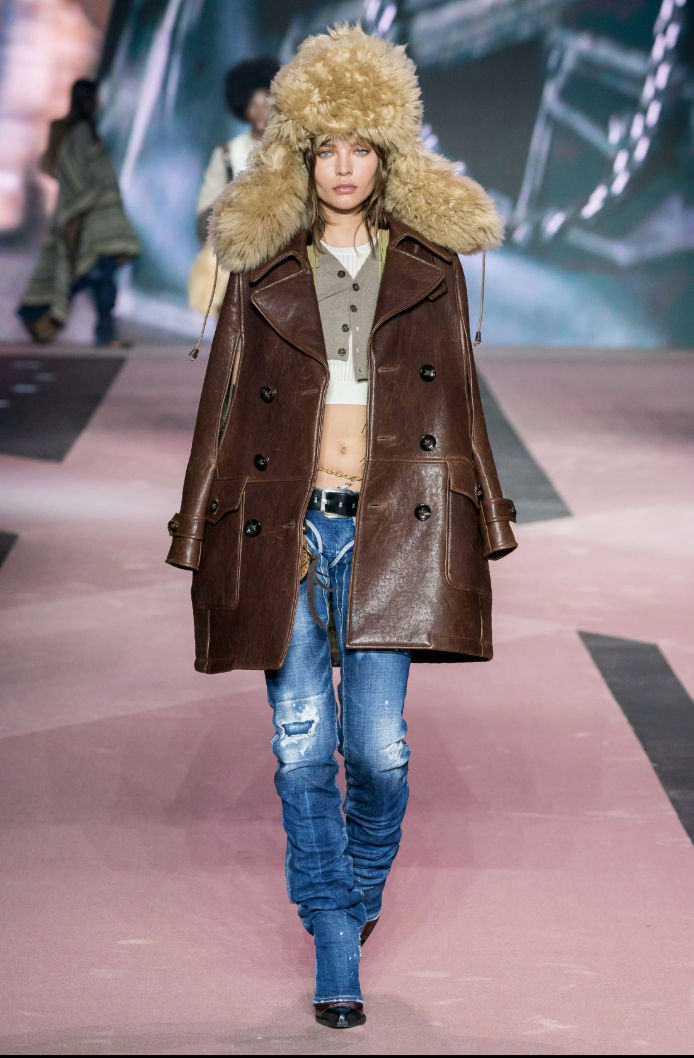 Dsquared² Fur Flight Hat