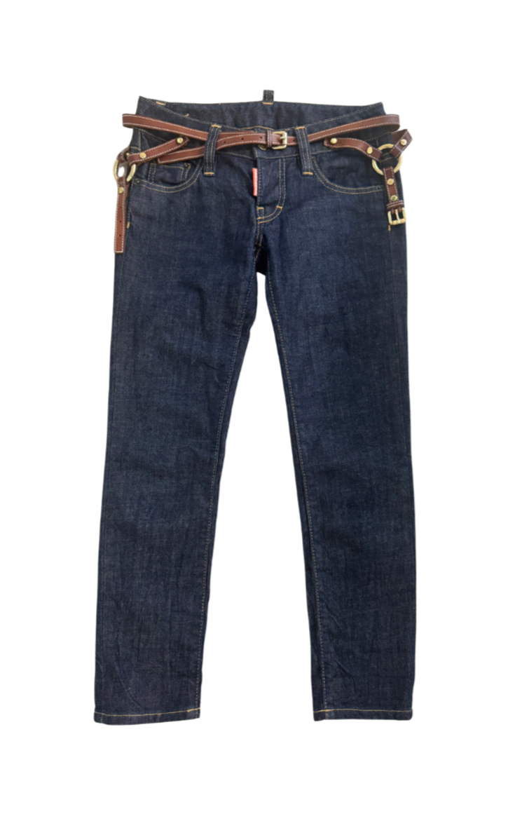 Dsquared² Bondage Capri Jeans