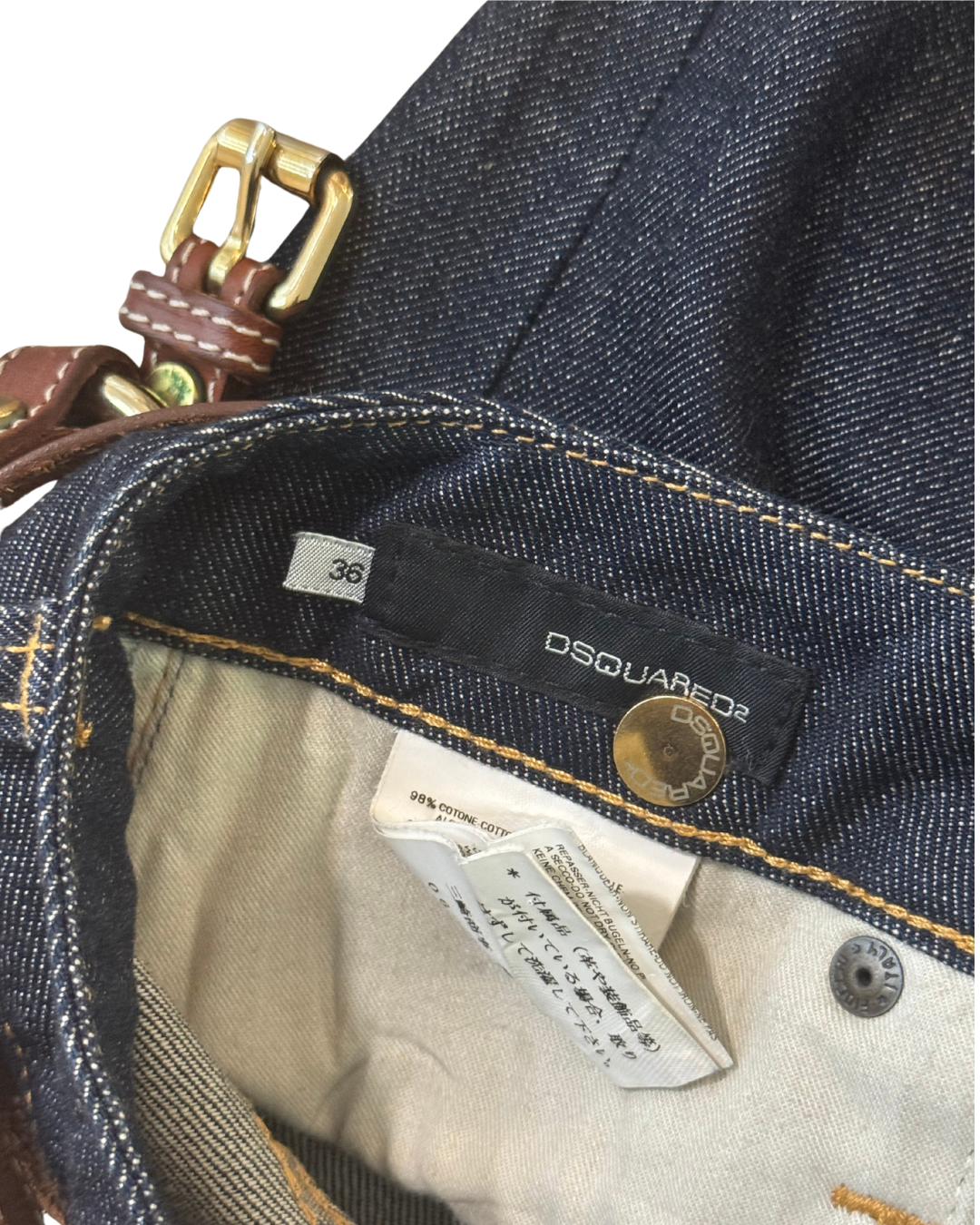 Dsquared² Bondage Capri Jeans