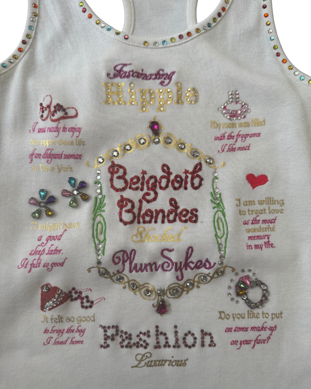 Cecil McBee Rhinestone Tank