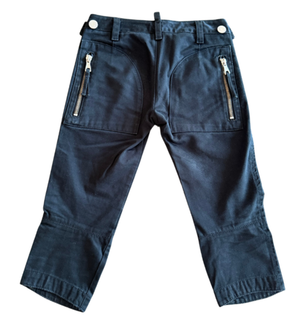 Dsquared² Zipper Detailed Capris Pants