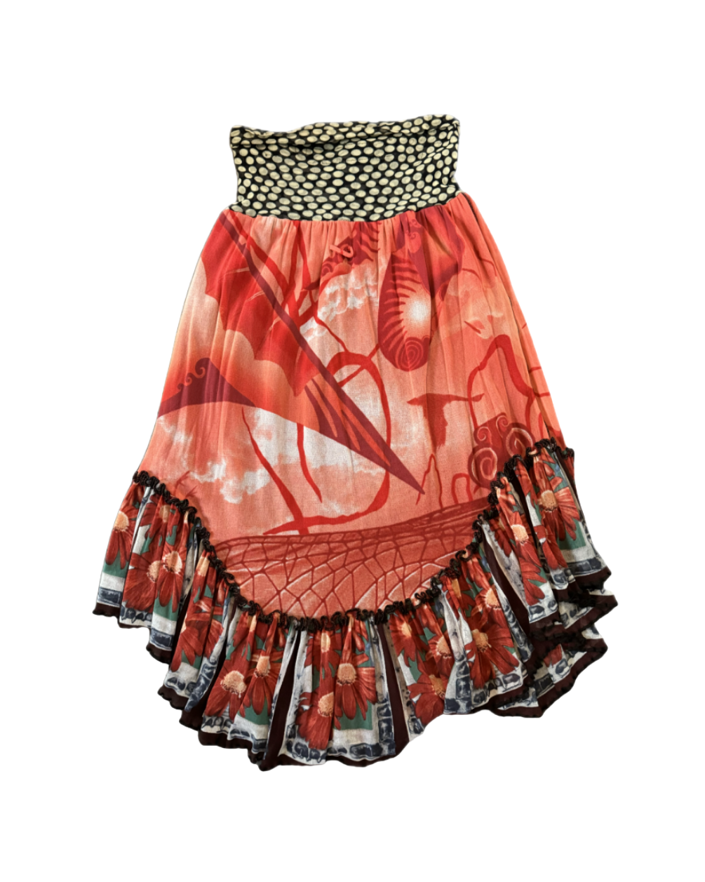 Jean Paul Gaultier Tiered Skirt