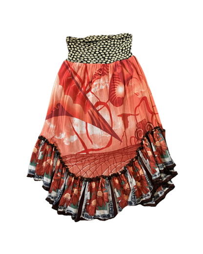 Jean Paul Gaultier Tiered Skirt