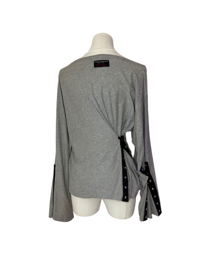 Dolce & Gabbana Long Sleeve Button Snap Top