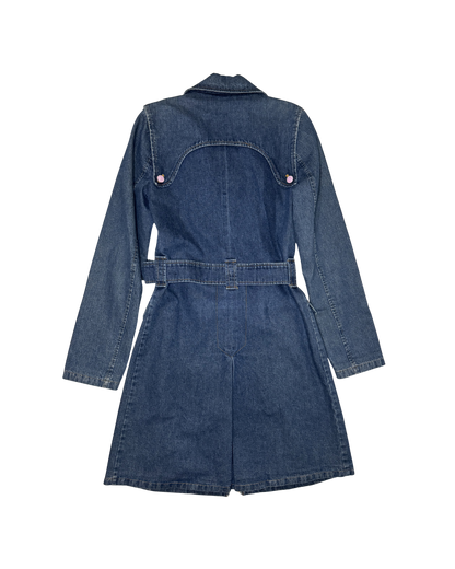 Dolce & Gabbana Long Denim Coat