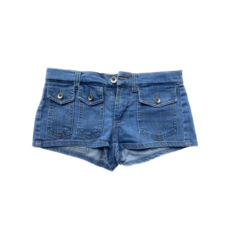 Dolce & Gabbana Spring Denim ‘Pin Up’ Micro Mini Shorts