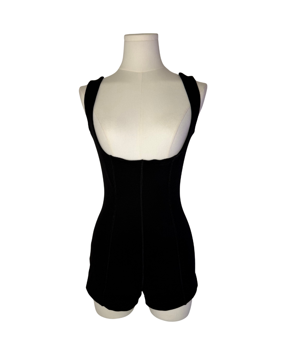 Plein Sud Black Open Chested Bodysuit