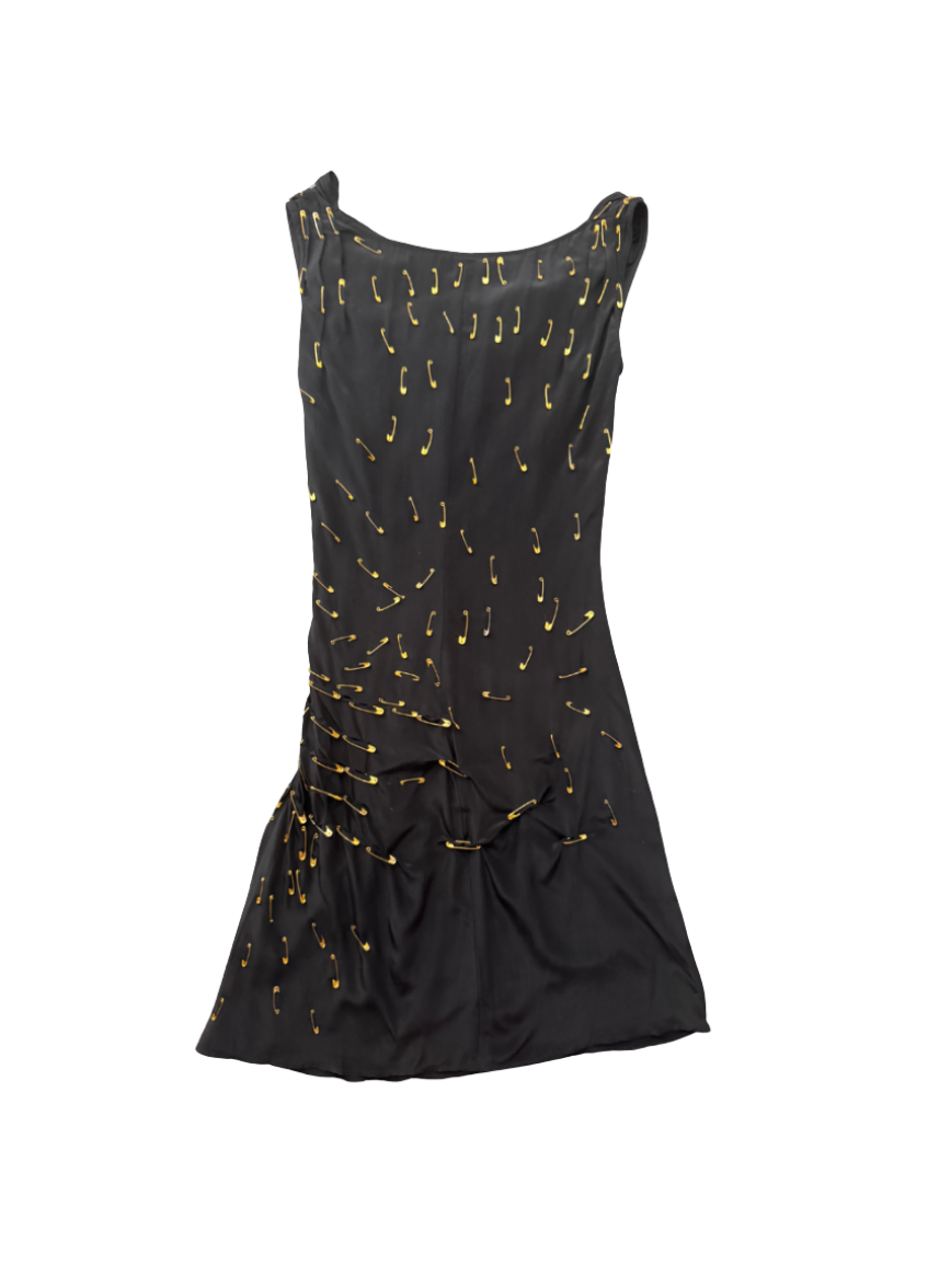 Moschino Cheap & Chic Safety Pin Mini Dress
