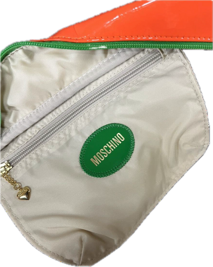 Moschino Money Sign Boston Bag