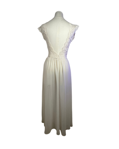 Victoria’s Secret White Lace Sheer Maxi Dress